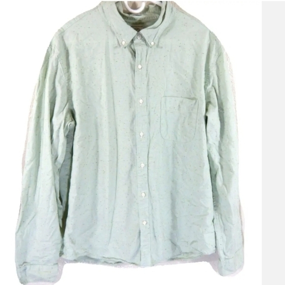 J. Crew Neppy Chambray Shirt Slim Fit - Picture 1 of 3
